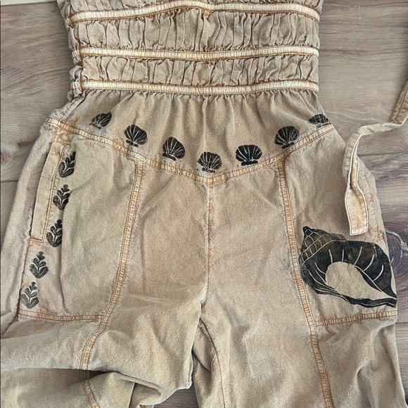Free people custom dyed Halter Jumpsuit - Picture 4 of 6